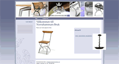 Desktop Screenshot of norrahammarsbruk.se